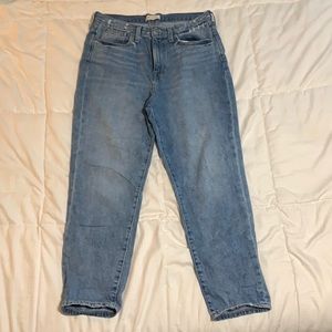 Madewell “the mom Jean” well loved jeans not the proper fit for me anymore